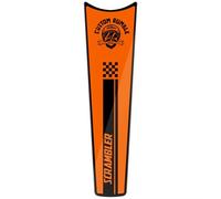Paraserbatoio moto Compatibile Con Ducati Per Scrambler 800 1100 Acceleratore Moto Rilievo Del Serbatoio Carburante Adesivo Proteggi Decal Accessori Impermeabile(Decal 007)