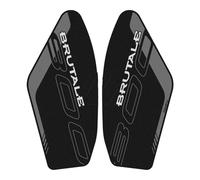 Paraserbatoio moto Compatibile Con MV Agusta Per Brutale Per 800 Per America 2017-2018 Moto Antiscivolo Rilievo Serbatoio Carburante Adesivo Presa Laterale Ginocchio(Black)