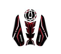 Paraserbatoio Moto Per KA&WASAKI NI&NJA 500 NINJA500 Z500 2024 3D Kit adesivi in resina gel Moto olio lato serbatoio pad adesivi protettivi