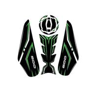 Paraserbatoio Moto Per KA&WASAKI NI&NJA 500 NINJA500 Z500 2024 3D Kit adesivi in resina gel Moto olio lato serbatoio pad adesivi protettivi