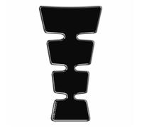 PARASERBATOIO PROTEZIONE SERBATOIO MOTO ONE DESIGN NERO LUCIDO TANK PAD