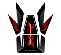 PARASERBATOIO RESINA 3D COMPATIBILE CON BMW S 1000 XR 2020-2022 Line Style FM-755 (Red e Black)