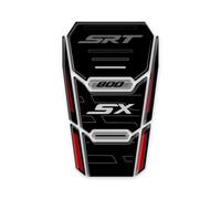 PARASERBATOIO RESINA 3D COMPATIBILE CON QJ MOTOR SRT 800 SX 2024 On GP-1037 (Rosso)
