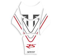 PARASERBATOIO RESINA 3D COMPATIBILE CON TRIUMPH Speed Triple 1050 RS 2018-2020 GP-675 (WHITE)