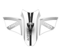 PARASERBATOIO RESINA 3D COMPATIBILE CON TRIUMPH TIGER 800 2018-2019 FM-1012 (Bianco)
