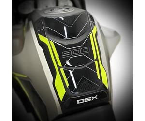 PARASERBATOIO RESINA 3D COMPATIBILE CON VOGE VALICO 900DSX 2024 On GP-1060 (Lime Yellow)