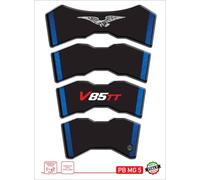 Paraserbatoio resinato 3D compatibile MOTO GUZZI V85 TT Blu PB MG 5