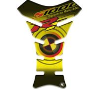 PARASERBATOIO RESINATO ADESIVO EFFETTO 3D, COMPATIBILE CON MOTO BMW S1000RR S1000 S 1000 RR BMWS1000 BMWS1000RR S-1000RR S-1000 v3