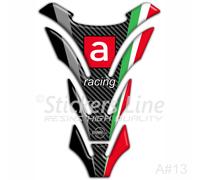Paraserbatoio resinato APRILIA Racing RS RSV4 Tank Pad adesivi serbatoio 3D A#13