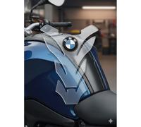 Paraserbatoio resinato "Detroit" trasparente per BMW