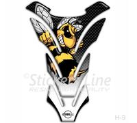 Paraserbatoio resinato HONDA HORNET Tank Pad adesivi serbatoio 3D per moto H#9