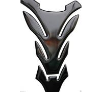 Paraserbatoio resinato nero tank pad protective black "Detroit"