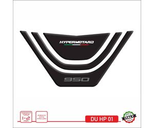 Paraserbatoio Resinato Sticker 3D DUCATI HYPERMOTARD 950 DU HP 01