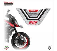 Paraserbatoio Resinato Sticker 3D DUCATI HYPERMOTARD 950 RVE DU HYP A3