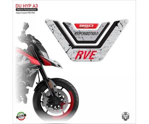 Paraserbatoio Resinato Sticker 3D DUCATI HYPERMOTARD 950 RVE DU HYP A3