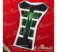 Paraserbatoio Resinato Sticker 3D SPIDER MAN Green Moto