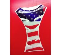 Paraserbatoio Resinato Sticker 3D USA flag stars & stripes