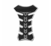 Paraserbatoio Tank Pad Adesivo 3D per Moto Color Grigio Carbon