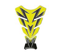 Paraserbatoio Tank Pad Adesivo 3D per Moto Colors Giallo, 13 x 19 cm