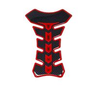 Paraserbatoio Tank Pad Adesivo 3D per Moto Colors Rosso, 13 x 19 cm