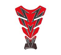 Paraserbatoio Tank Pad Adesivo 3D per Moto Colors Rosso, 13 x 19 cm