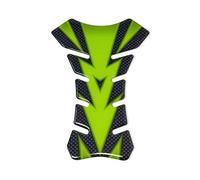 Paraserbatoio Tank Pad Adesivo 3D per Moto Colors Verde, 13 x 19 cm