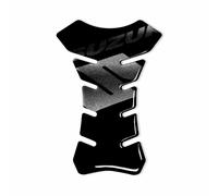 Paraserbatoio Tank Pad Adesivo 3D per Moto Suzuki Nero Glitter