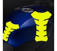 Paraserbatoio Tank Pad Adesivo 3D per Moto Yamaha MT 07 Giallo Fluo