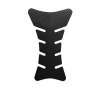 Paraserbatoio Tank Pad Adesivo per Moto Flat Real Fiber