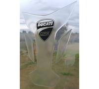 Paraserbatoio TRASPARENTE per DUCATI, protezione serbatoio, new