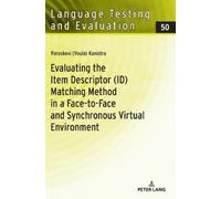 Paraskevi (Voul Evaluating the Item Descriptor (ID) Matching (Copertina rigida)