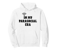 Parasocial Era 2026 Funny Gen Z Gen Alpha Parasocialite WiFi Felpa con Cappuccio
