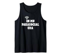 Parasocial Era 2026 Gen Alpha Funny Gen Z Parasocialite WiFi Canotta