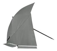 Parasol da spiaggia con parasole VirtuFit Gris 160x160x180 cm
