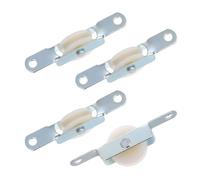 Parasol Pulley Bracket - 4 Pieces Parasol Rope Sliding Bracket | Sunshade Accessories & Replacement Parts For Sliding Door Track, Outdoor Umbrella, Pool, Garden, Patio Canopy Setup