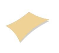 Parasole a vela triangolare in tessuto estere | Giallo, diverse misure: patio, giardino, esterno(2x3.0m)