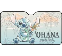 Parasole anteriore parabrezza auto Lilo & Stitch 130x70cm Bambino Bambina con grafica Stitch su fondo lilla