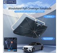 Parasole anteriore per auto parabrezza anteriore parasole addensato protezione solare e isolamento termico parasole per auto Tesla Model 3 Y