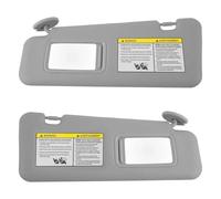 Parasole auto 74320-48500-B0 Visiera Parasole Auto Per Toyota Per Highlander 2008-2013 Con Piastra Copertura Dello Specchio Cortesia Bloccare La Luce Solare Protezione solare auto(Gray a Pairs)