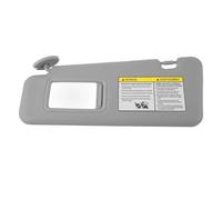 Parasole auto 74320-48500-B0 Visiera Parasole Auto Per Toyota Per Highlander 2008-2013 Con Piastra Copertura Dello Specchio Cortesia Bloccare La Luce Solare Protezione solare auto(Gray Left Side)