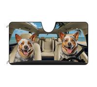 Parasole Auto Australian Cattle Dog On The Beach Coprisole Auto S