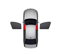 Parasole Auto Auto Parasole Per Deepal S05 C857 2024-2026 Blackout Mesh Blocchi Isolamento Termico Parabrezza Telaio Tenda(2pcs Front)