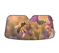 Parasole Auto Bee Nature Flower Field Coprisole Auto Anti UV Copri Parabrezza Portabile Copertura Parabrezza per Interno SUV Camion S