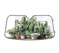 Parasole Auto Cactus Plant1 Copertura Parabrezza M