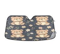 Parasole Auto Cute Bear Coprisole Auto Adatta Copri Parabrezza Anti UV Copertura Parabrezza per Interno SUV Camion S