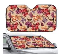 Parasole Auto Fall Flowers Botanical Coprisole Pieghevole Copertura Parabrezza Drôle Copri Parabrezza per Generale Autocarri SUV S