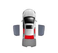 Parasole Auto Finestra Magnetica Tende Da Sole Mesh Ombra Cieca Completamente Coperta Per A1 A3 Berlina Hatchback 8V 8P S3 Parasole per Auto(3 pcs)