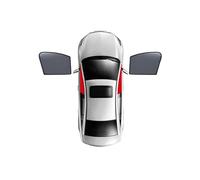 Parasole Auto Finestrini per Audi A6 Allroad C7 2018-, Tendine Parasole Auto Bambini Finestrini Protezione UV Tende Oscuranti Para Sole,2*FrontWindows