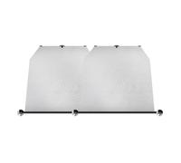Parasole Auto Interno Parasole Retrattile Per Parabrezza Pieghevole Per Finestrino Anteriore Anti UV Accessori Per Interni Auto Copri Sole Auto(White)
