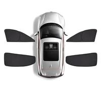 Parasole Auto Interno Per Per Tiguan SWB AD1 AX1 2017 2018 2019 2020-2024 Parasole A Copertura Totale Per Finestrini Visiera Parasole Pieghevole Nera Copri Sole Auto(Side Windows)